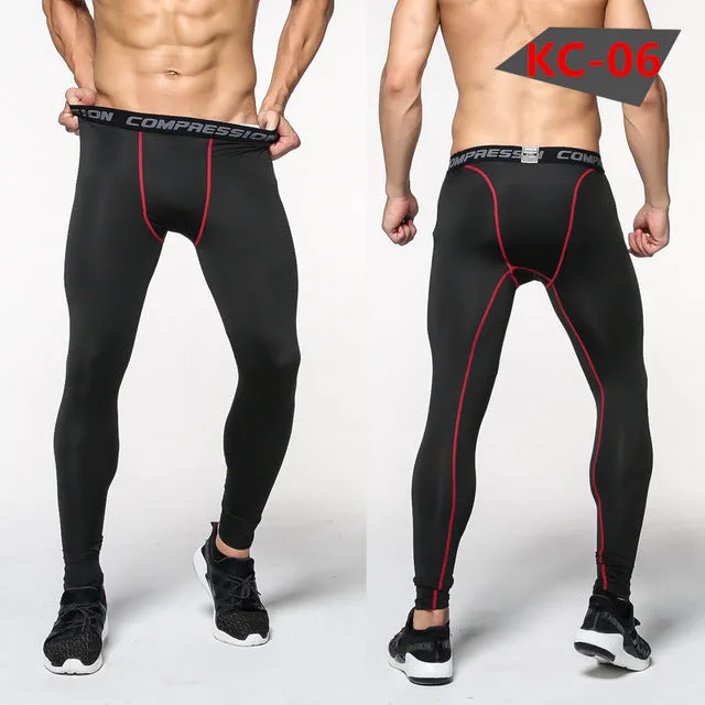 Mens Compression Pants 2016 New Crossfit Tights Men Bodybuilding Pants Trousers Camouflage Joggers