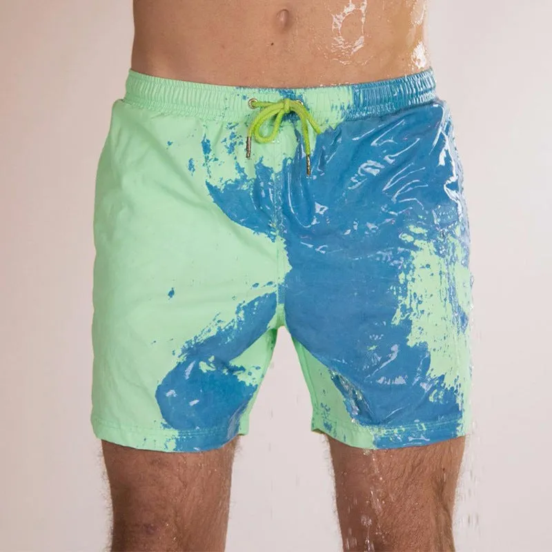 Men's Fashion Color Changing Beach Pants