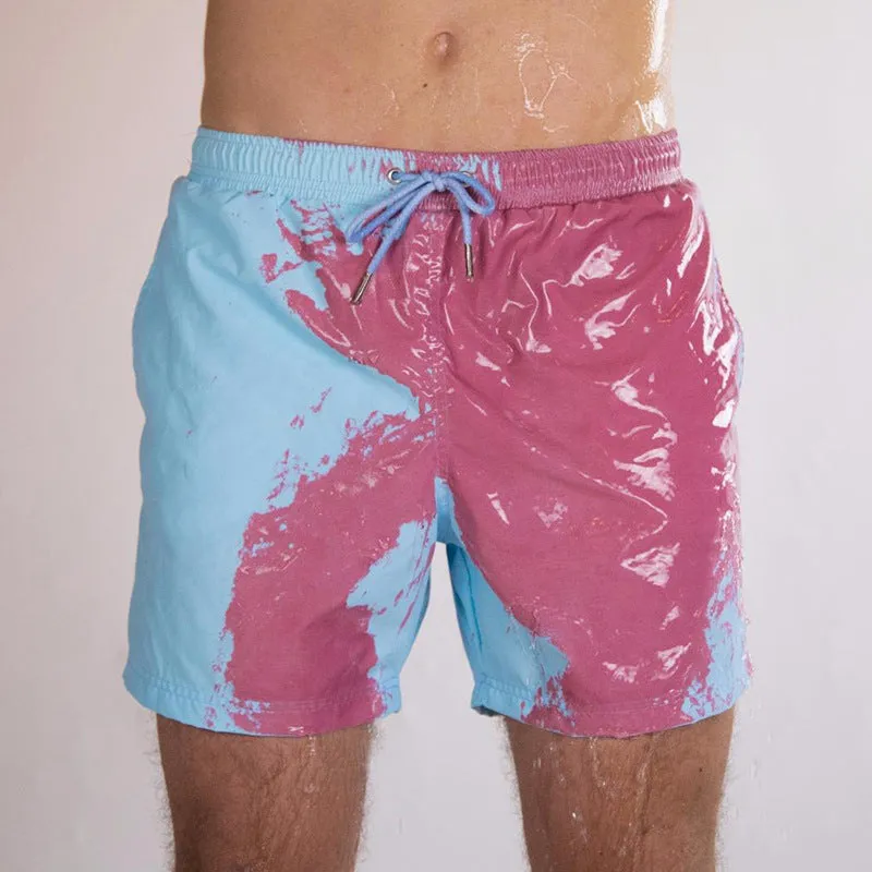 Men's Fashion Color Changing Beach Pants