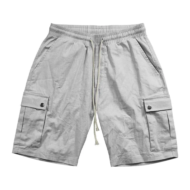 Men's Slim Fit Drawstring  Shorts