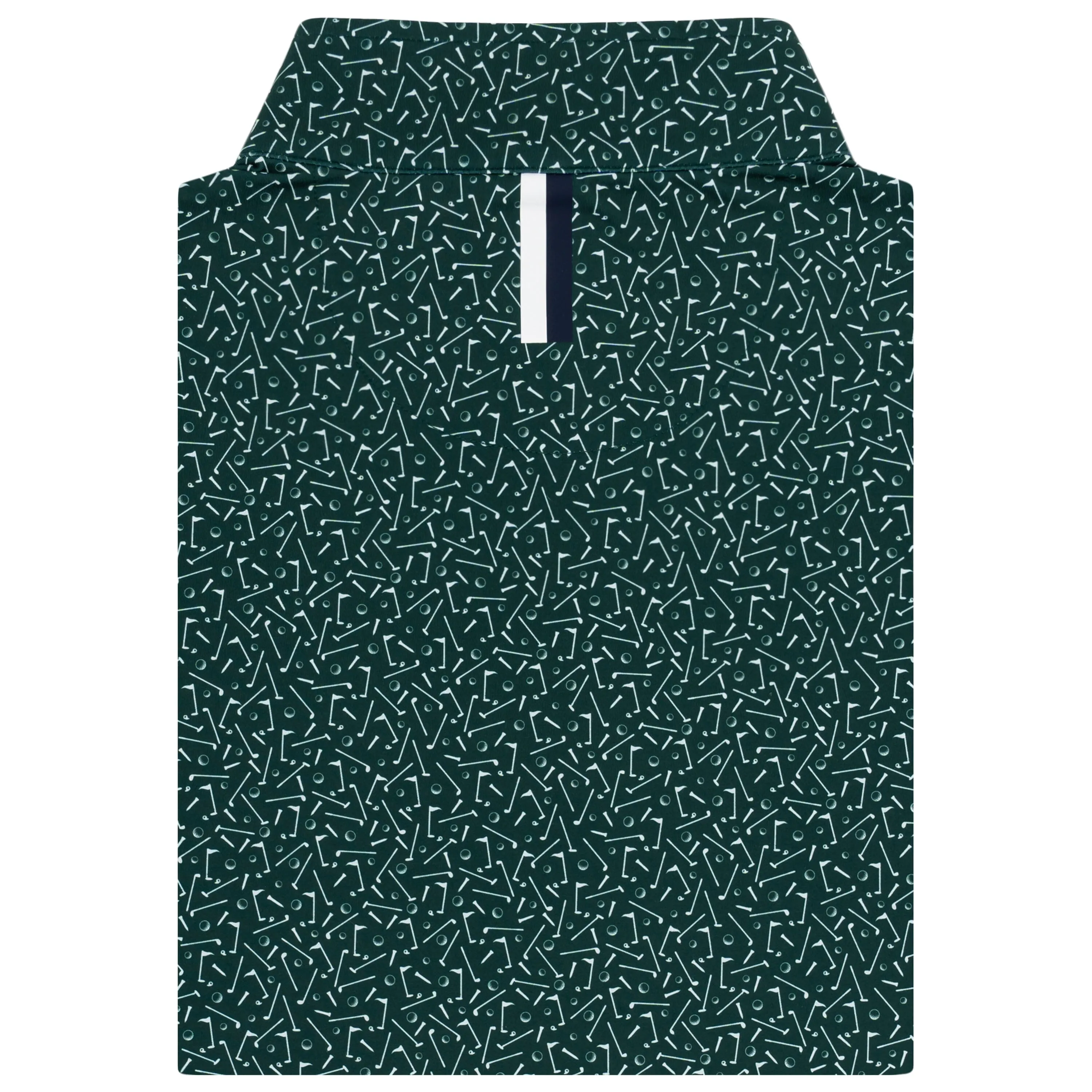 Mulligan Performance Q-Zip | The Mulligan - Ponderosa Green/White