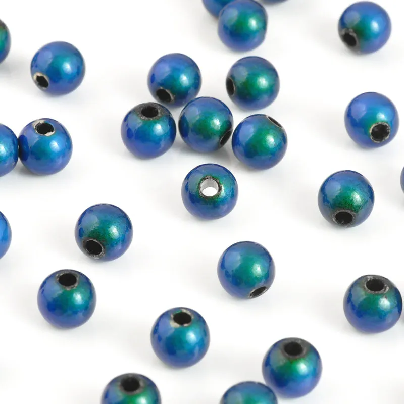 NEW* Mirage-12mm Round Beads-Color Changing-Quantity 1 Strand (13 Beads)