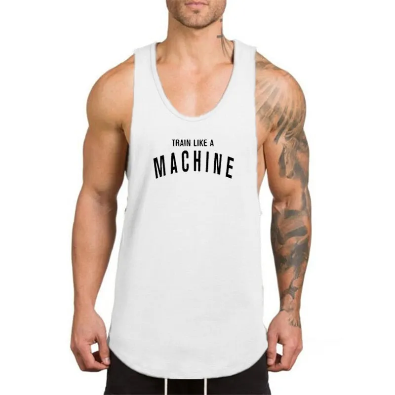 Nsqured Men's Bodybuilding Stringer Tank Top