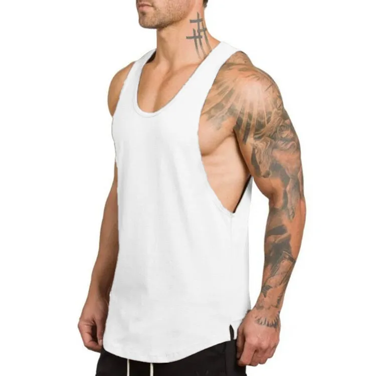 Nsqured Men's Bodybuilding Stringer Tank Top