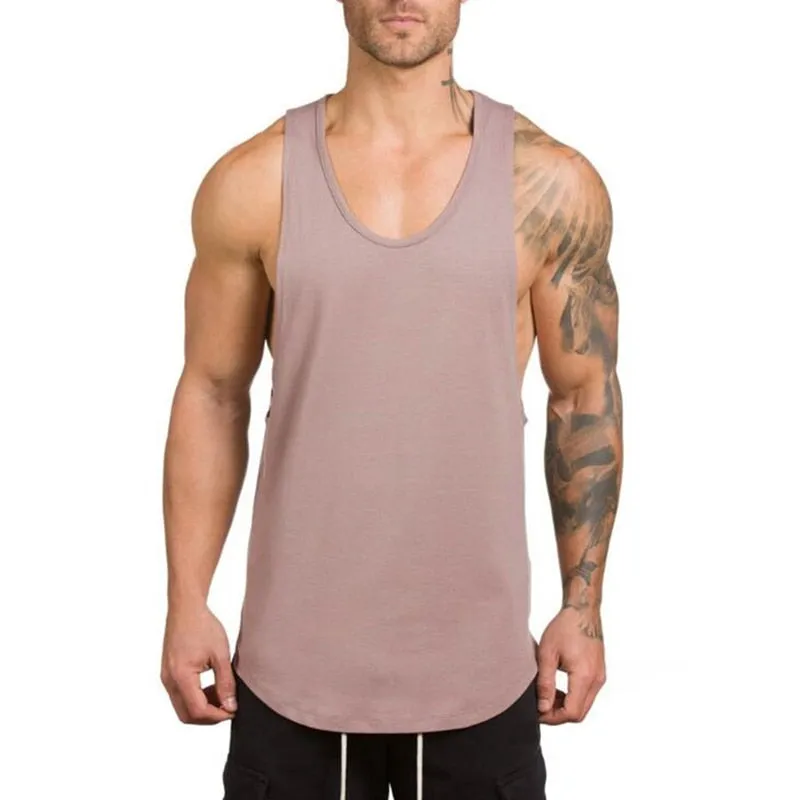 Nsqured Men's Bodybuilding Stringer Tank Top