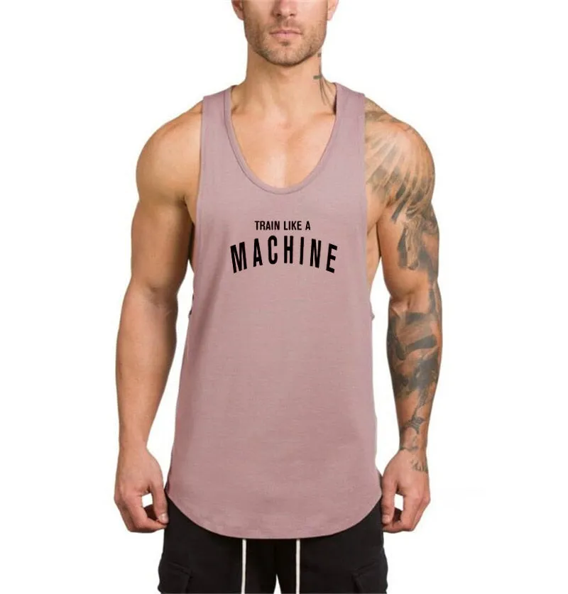 Nsqured Men's Bodybuilding Stringer Tank Top