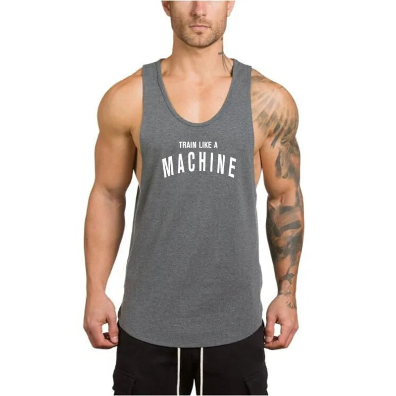 Nsqured Men's Bodybuilding Stringer Tank Top