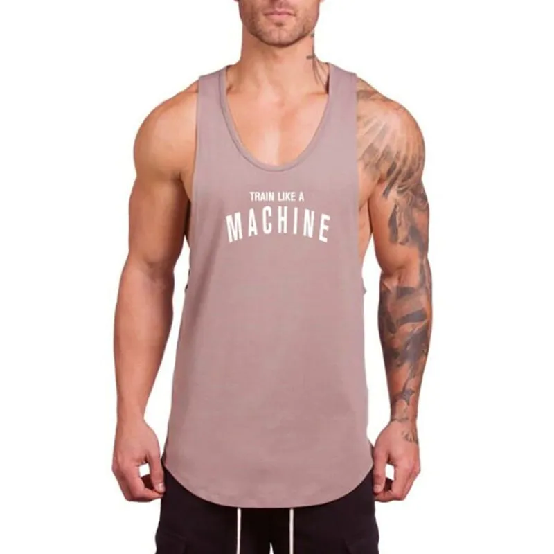 Nsqured Men's Bodybuilding Stringer Tank Top