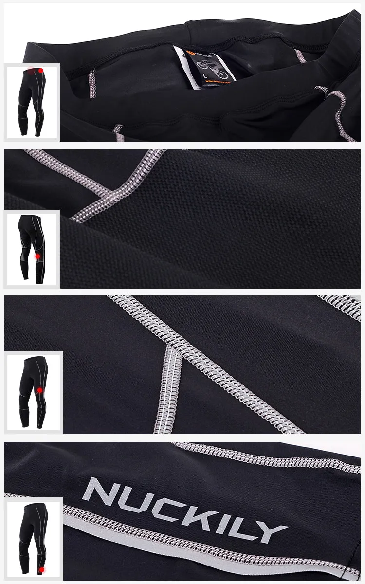 Nuckily MM003 Multi Level Gel Pad Padded Cycling Pants For Long Distance Rides