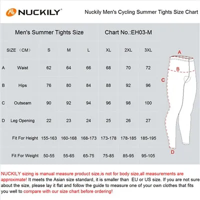 Nuckily Mycycology CK117 Gel Padded Cycling Pants