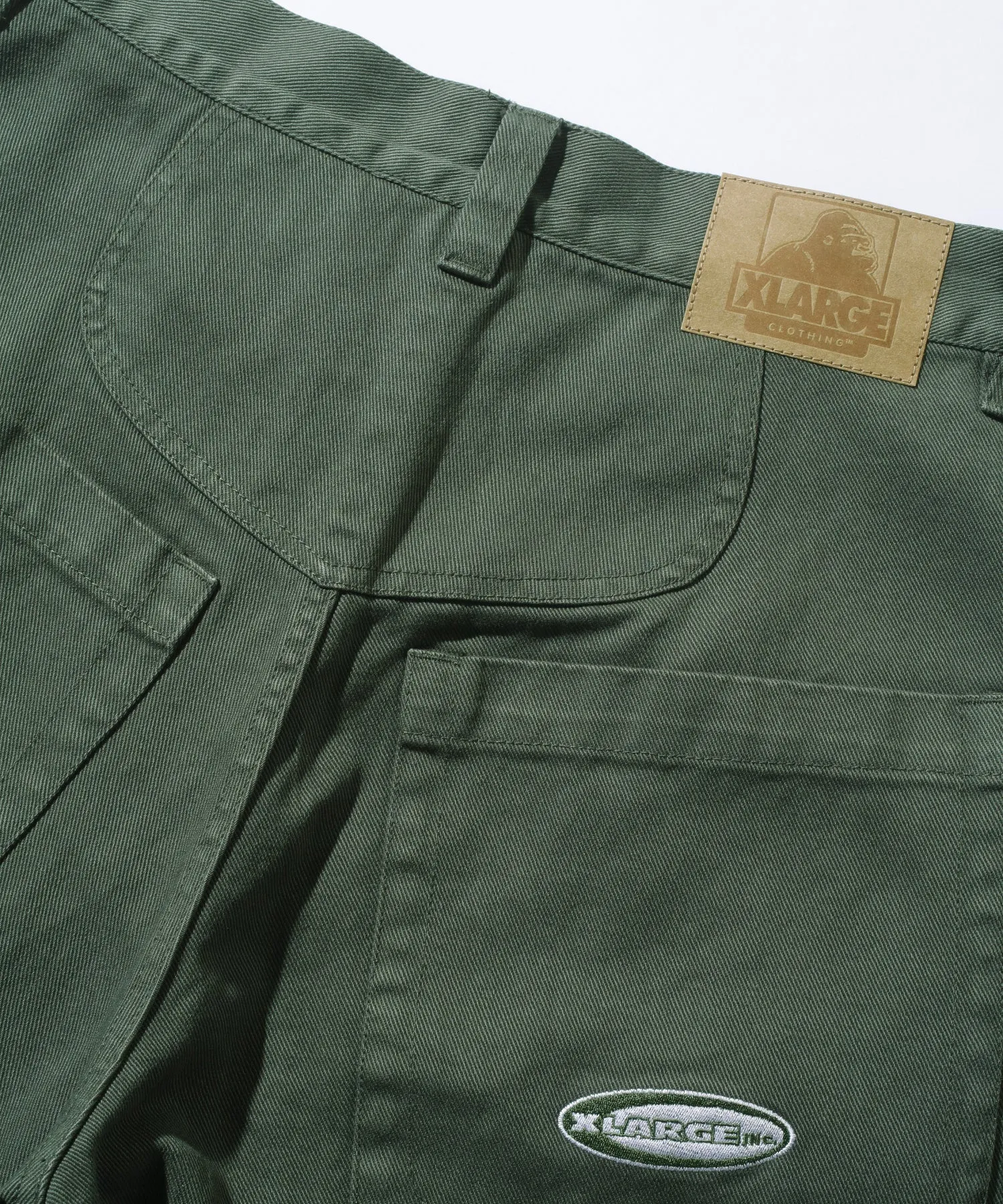 OVAL LOGO TWILL WIDE PANTS