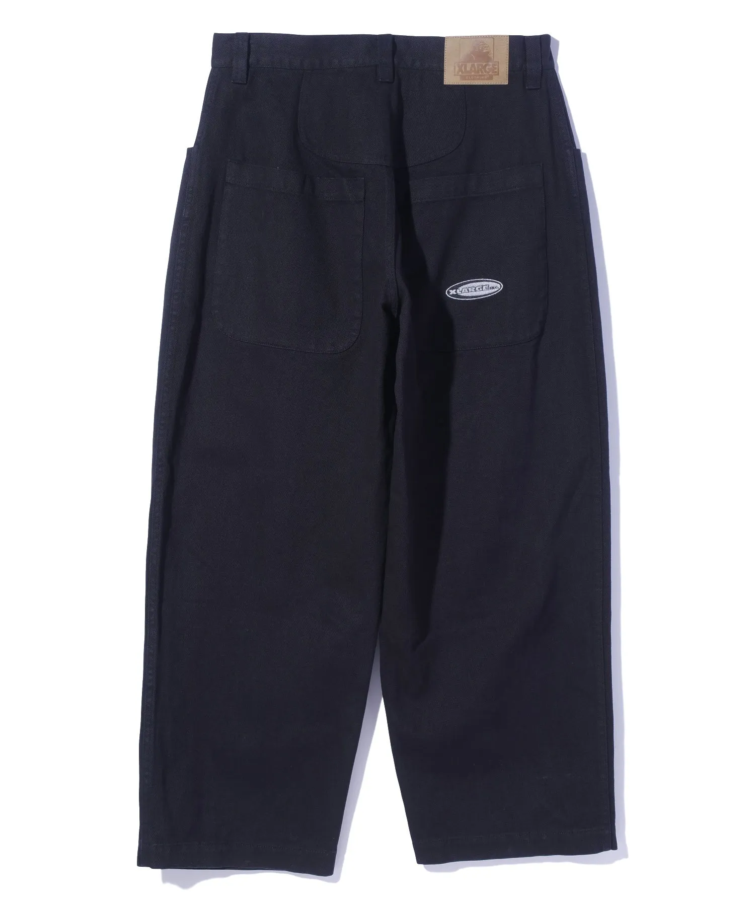 OVAL LOGO TWILL WIDE PANTS