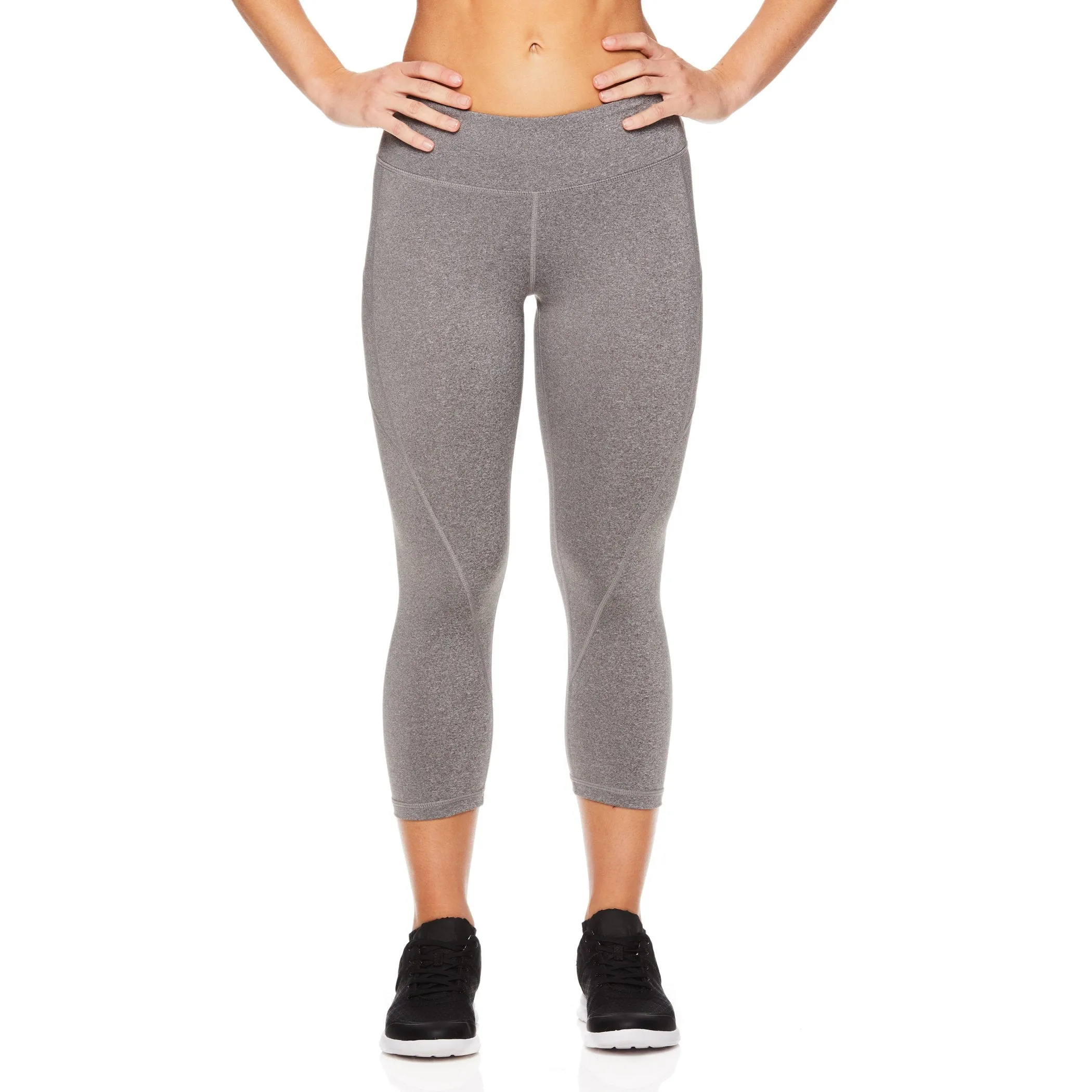 Reebok Women's Quick Capri Seamed Leggings