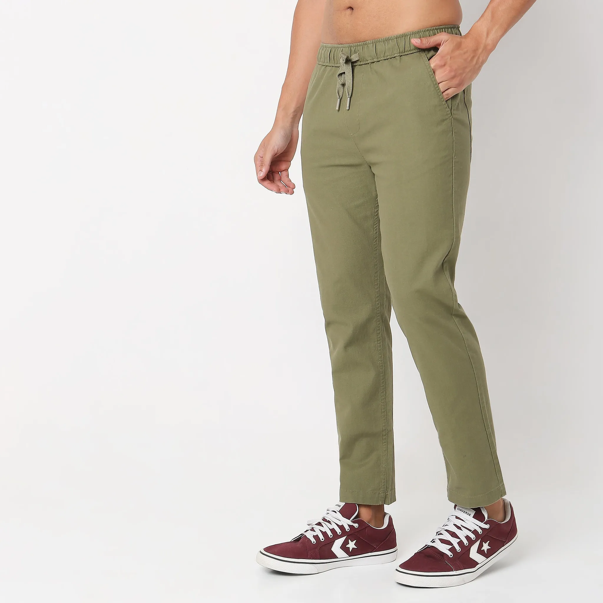 Retreaters™ Mid Rise Lounge Pants - Cotton with E-Fast® Stretch