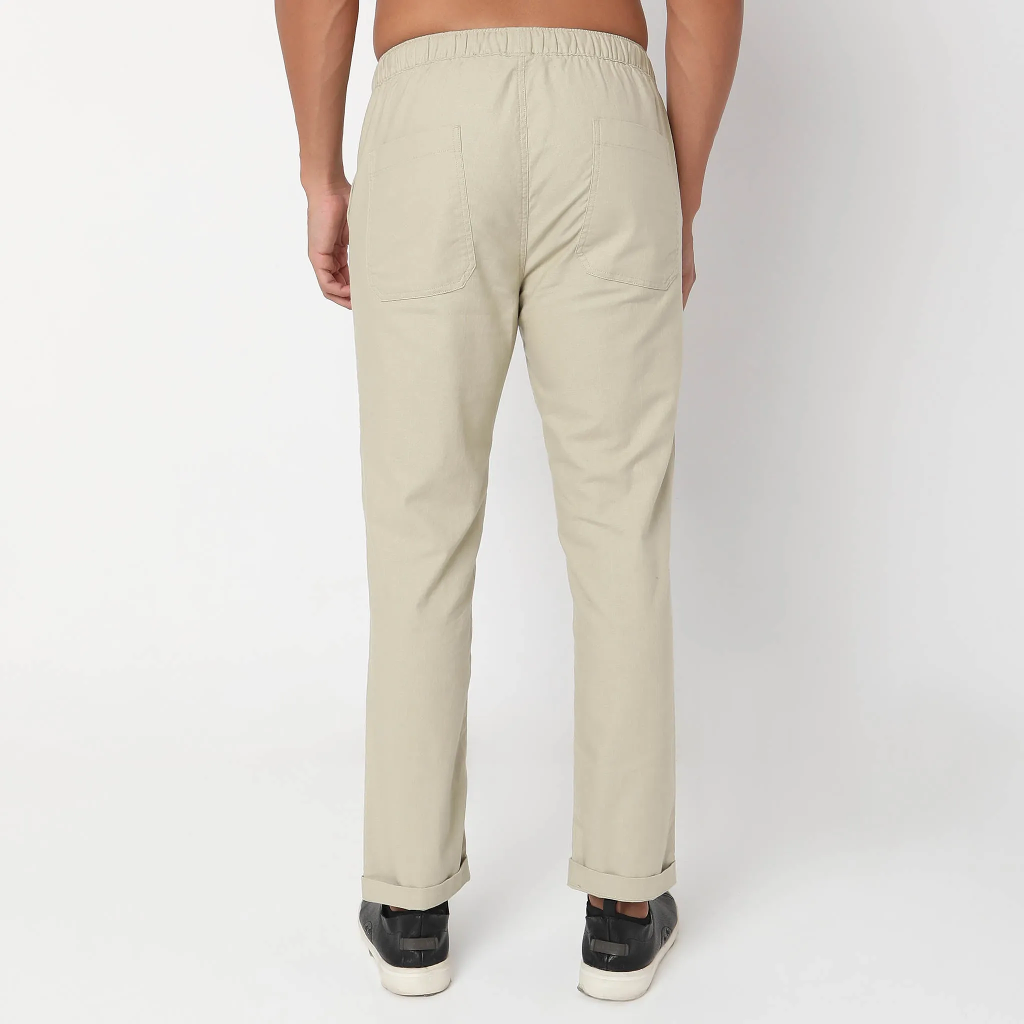 Retreaters™ Mid Rise Lounge Pants - Cotton with E-Fast® Stretch