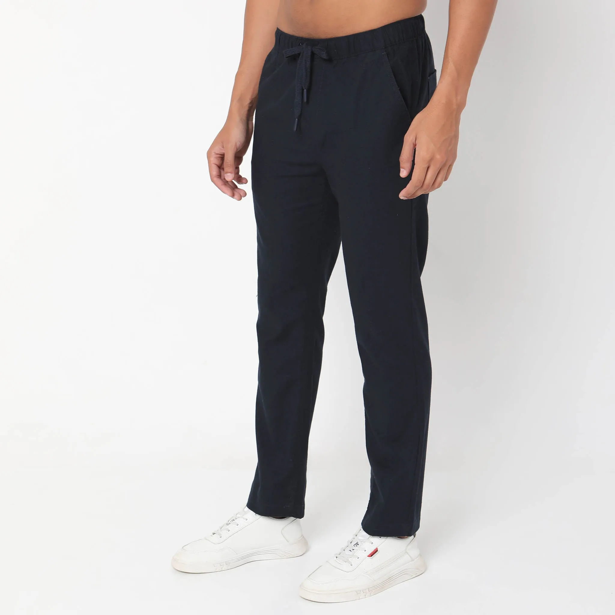 Retreaters™ Mid Rise Lounge Pants - Cotton with E-Fast® Stretch