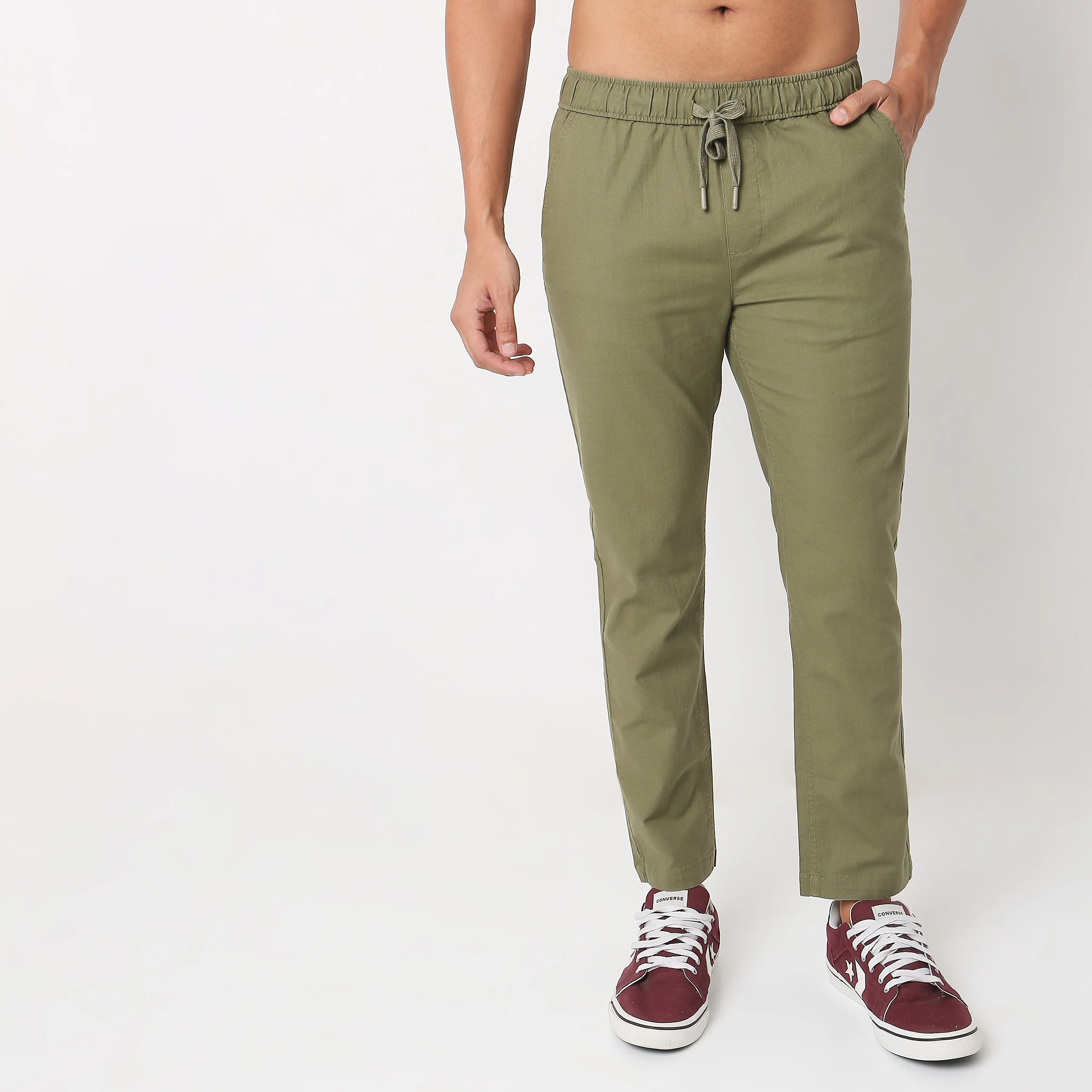 Retreaters™ Mid Rise Lounge Pants - Cotton with E-Fast® Stretch