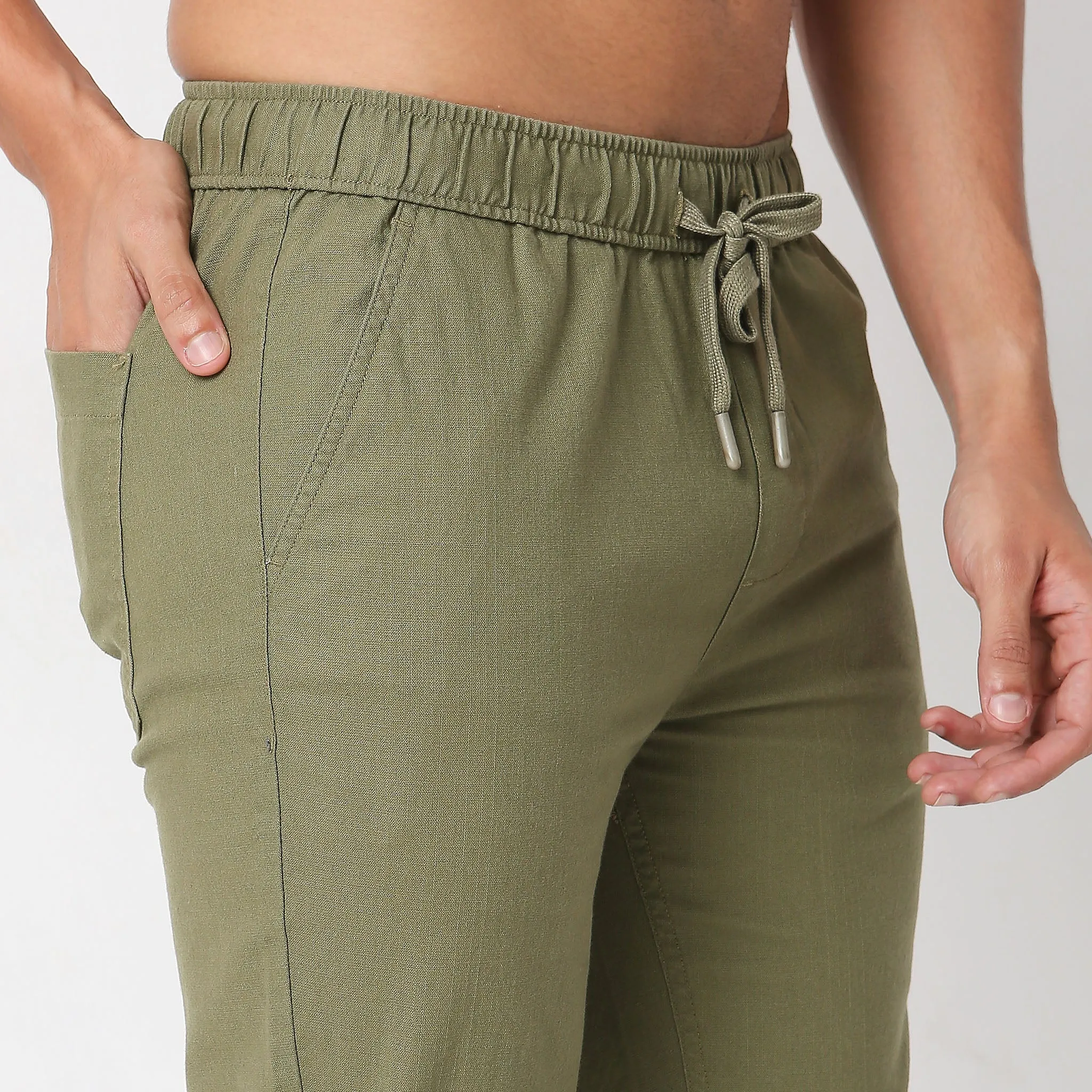 Retreaters™ Mid Rise Lounge Pants - Cotton with E-Fast® Stretch