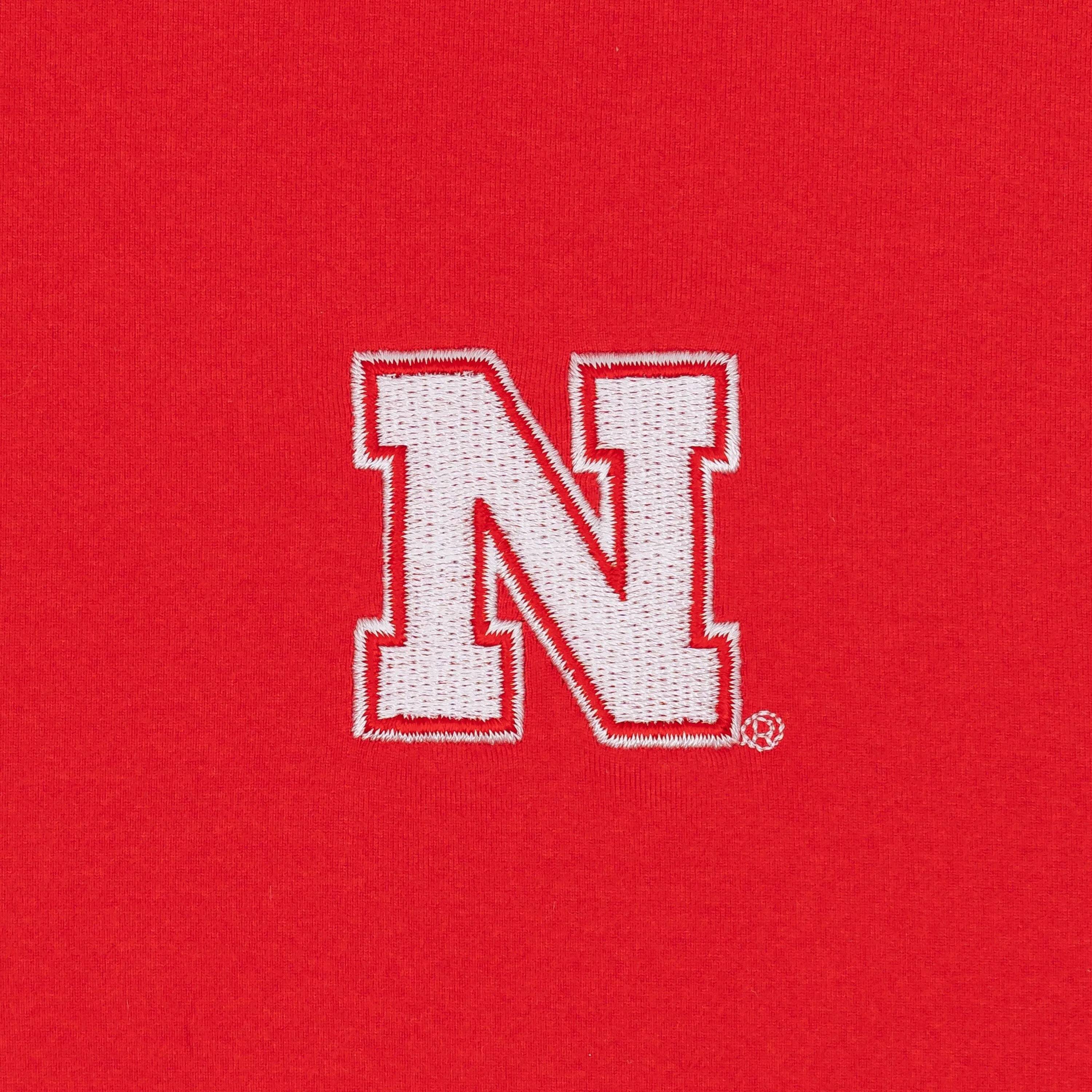 Solid Collegiate Q-Zip - Nebraska | Solid - Cherry Red - Nebraska - 1