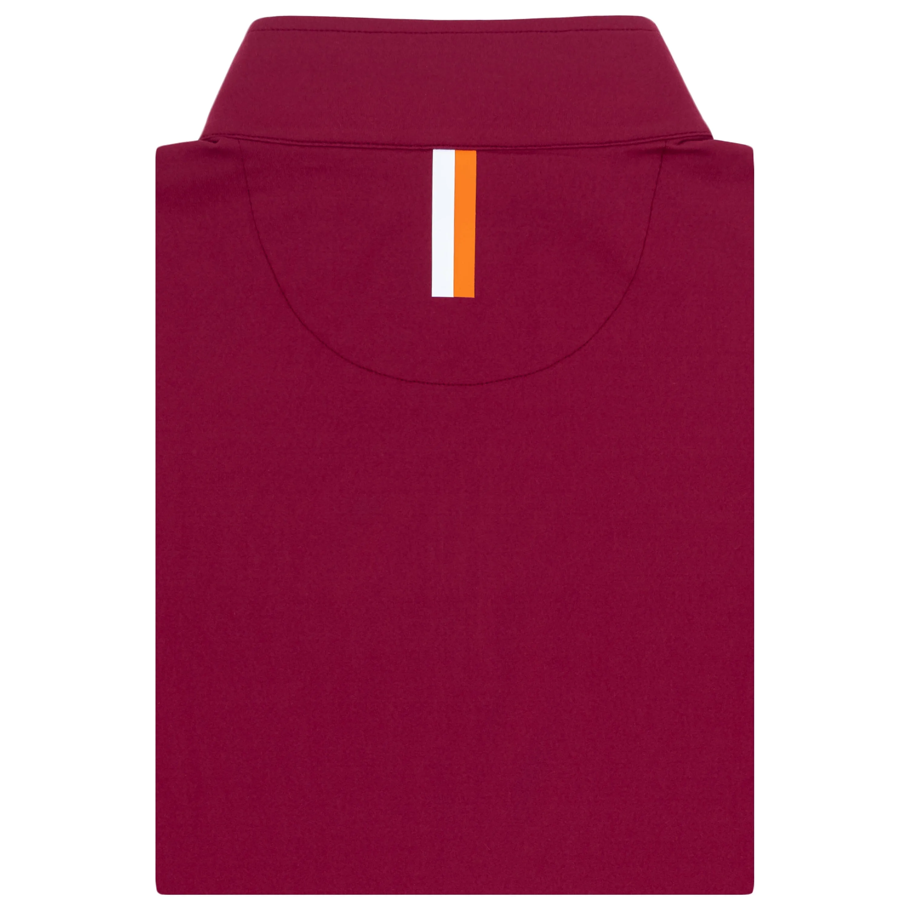 Solid Collegiate Q-Zip - Virginia Tech | Solid - Dark Maroon - VT - 1