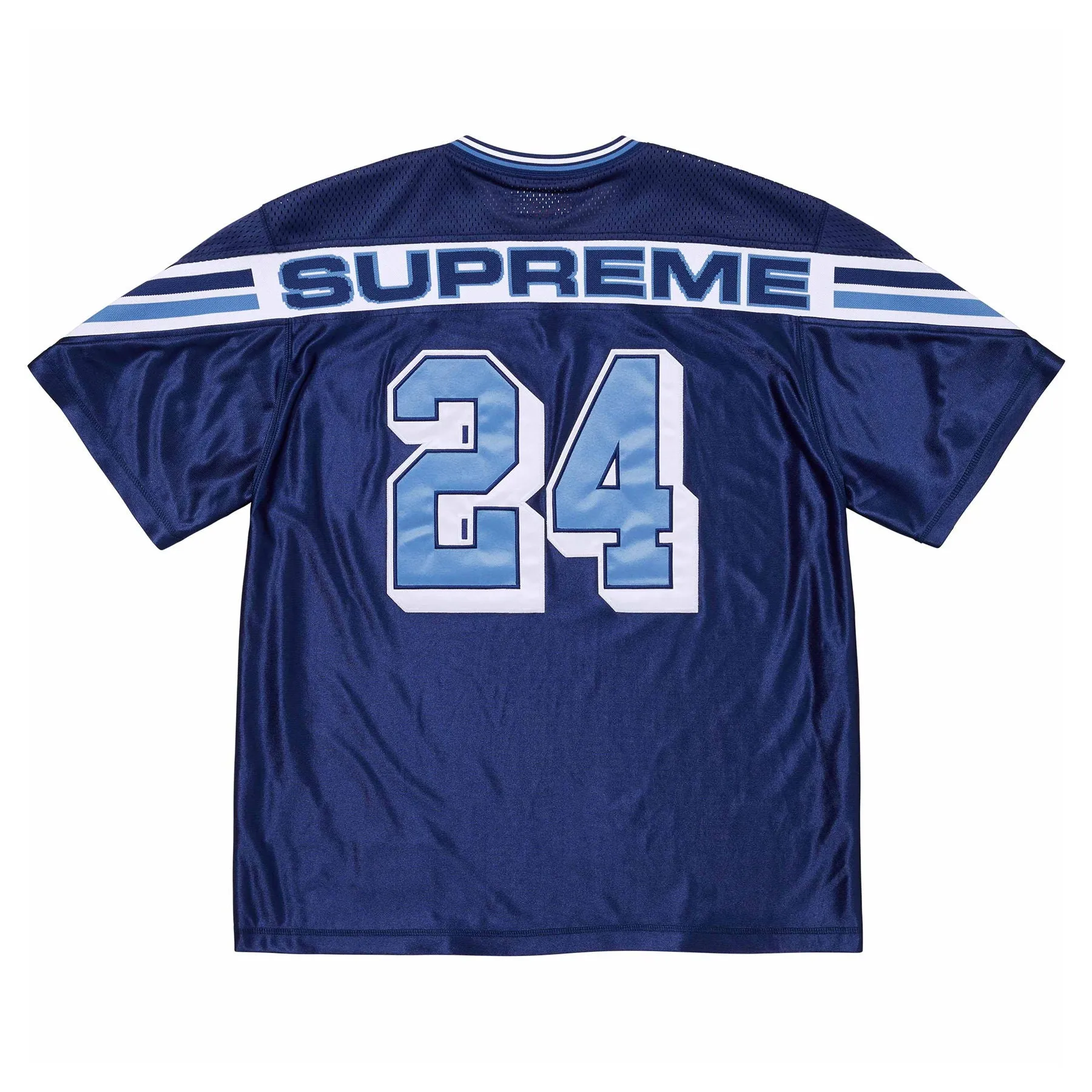 Supreme Jacquard Rib Football Jersey 'Navy'