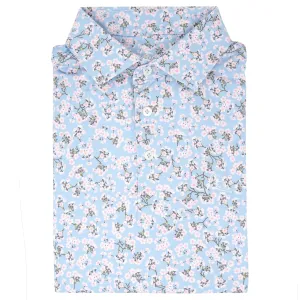 The Cherry Blossom | Performance Polo | The Cherry Blossom - Baby Blue