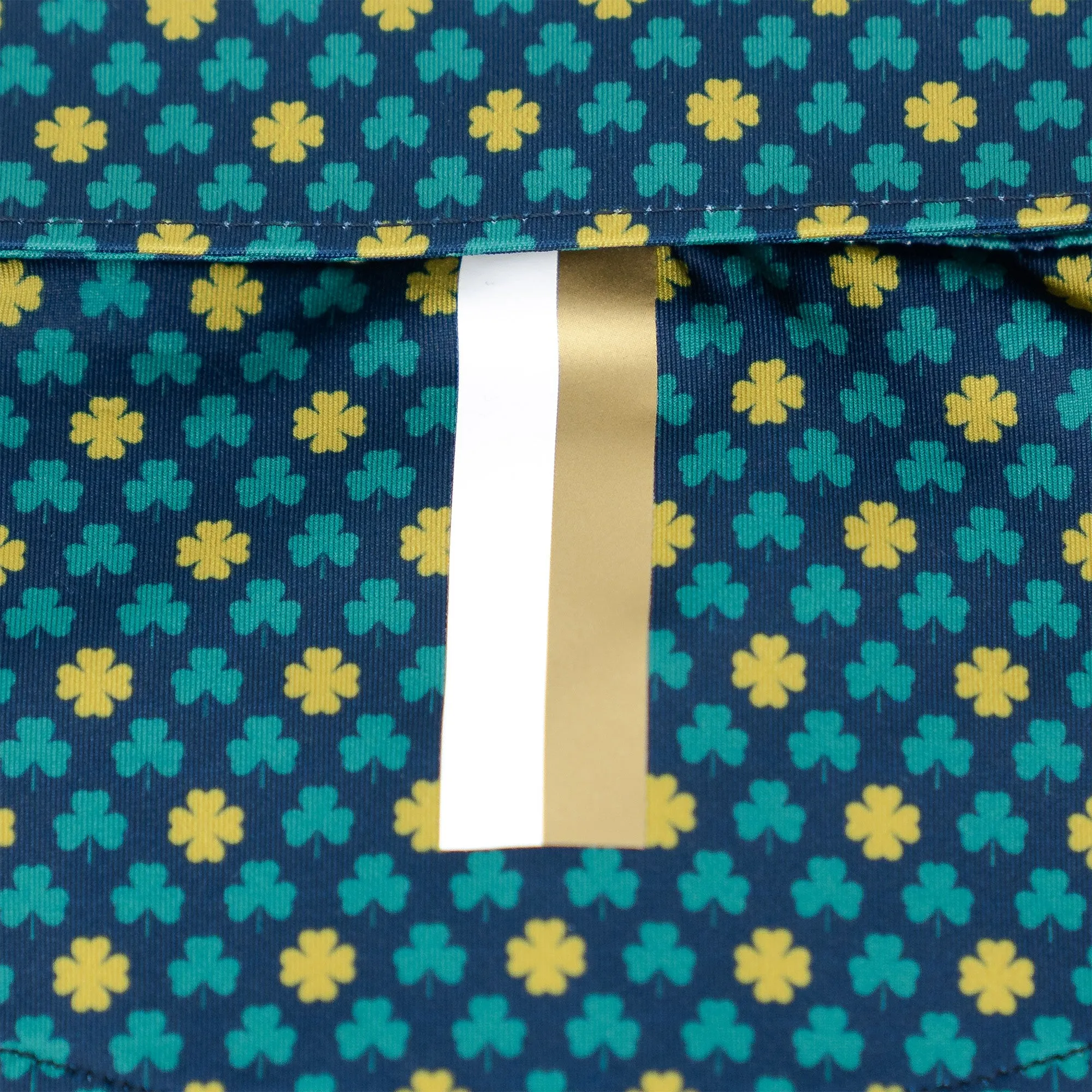 The Four Leaf | Performance Polo | The Four Leaf 2.0 - Admiral Navy/Clover Green