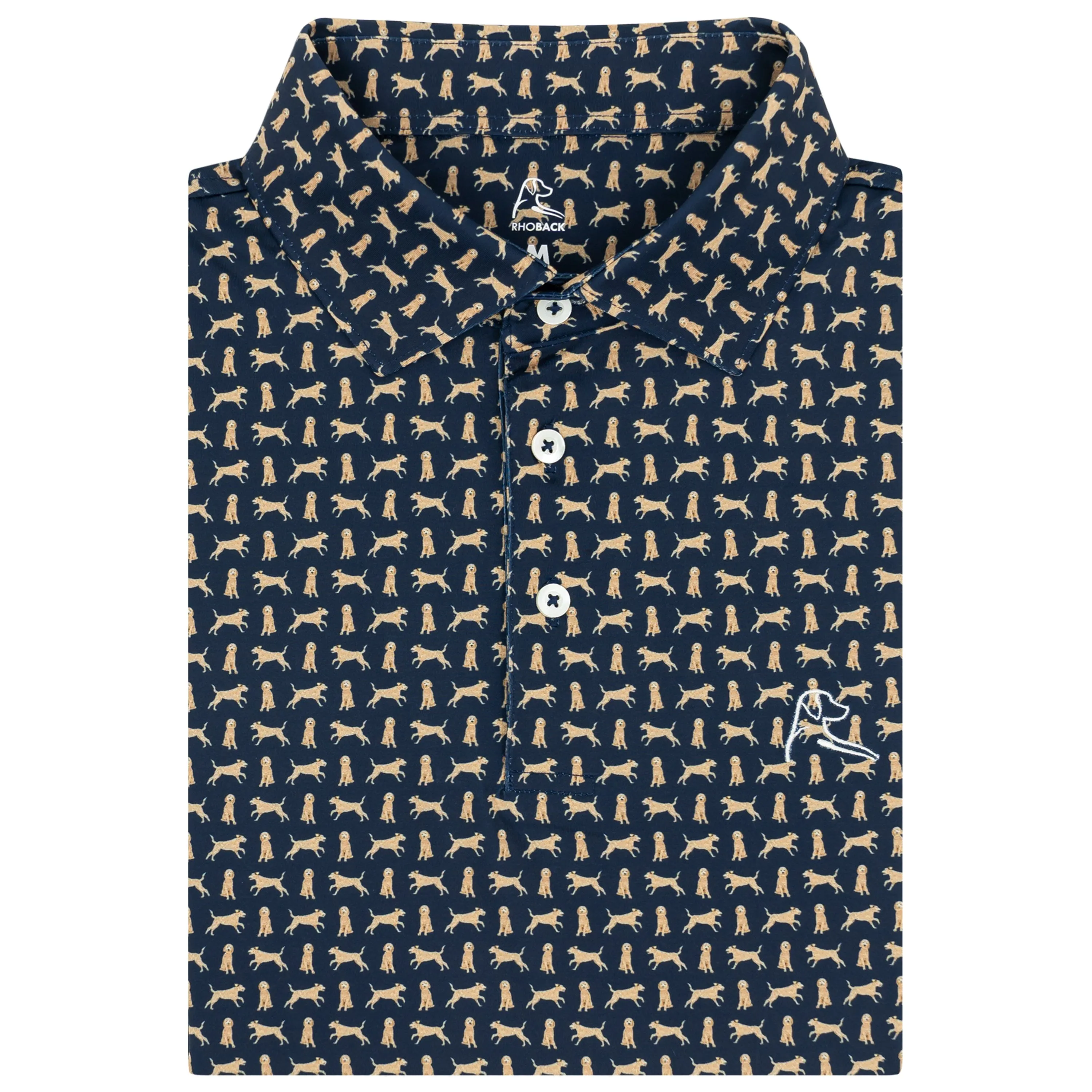 The Goldendoodle | Performance Polo | The Goldendoodle - Fleet Navy