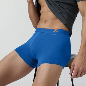 Traq Silver Cotton Trunks Horizon Blue