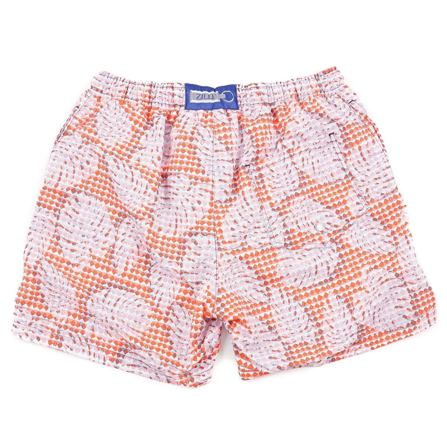 Zilli Tropical Print Swim Trunks