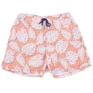 Zilli Tropical Print Swim Trunks