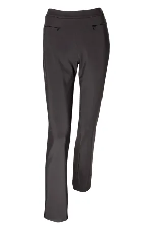 Zip Pocket Narrow Pant - Black Stretch 2234